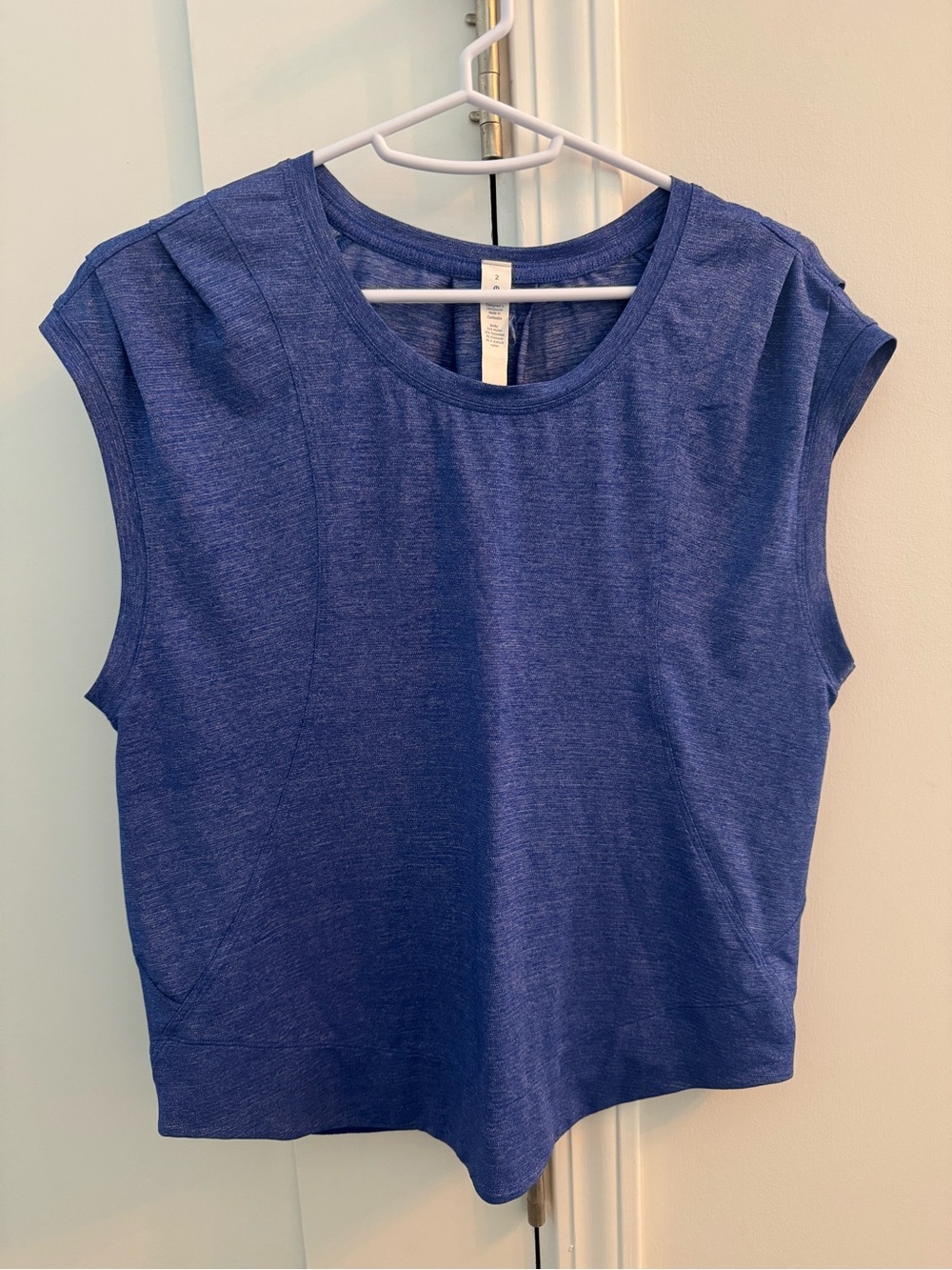 Lululemon Women’s Sleeveless Crewneck Top - Blue/Purple